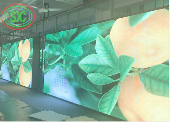 Factory price cabinet size 576 by 576 mm high image quality rental P3 LED screen