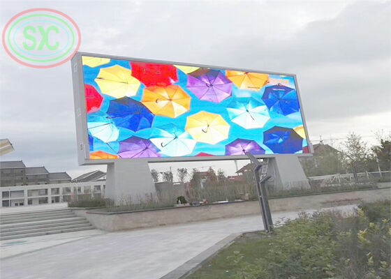 High Brightness outdoor P10 LED display Score billboard for stadium field