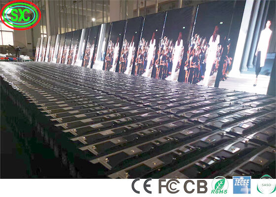 P3.91 6000nits Waterproof Stage Led Display SMD2121 HUB Connection full color led display screen