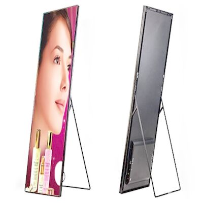 Indoor P2.5 Led Poster Advertising Board LED Display Screen 4G WiFi USB Control Full Color