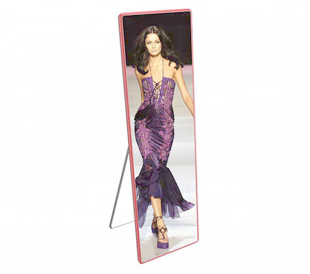 Indoor P2.5 Led Poster Advertising Board LED Display Screen 4G WiFi USB Control Full Color