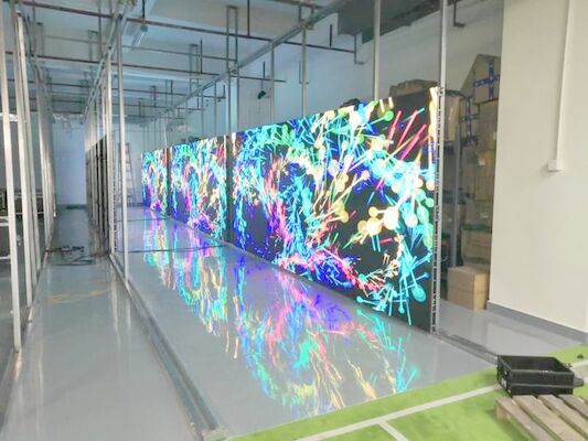 SMD1921 P3.91 P7.8 Transparent Led Advertising Curtain 1R1G1B