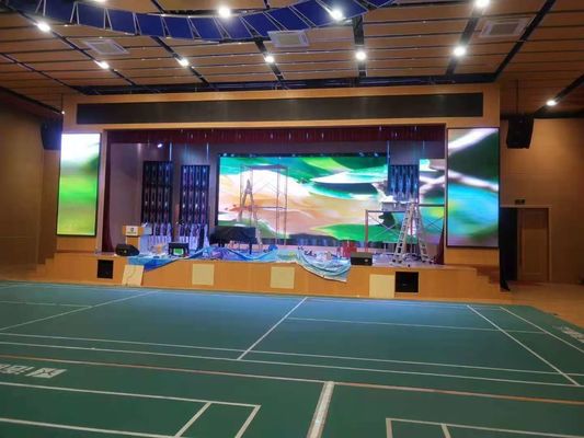 P3.91mm Indoor High Pixel Full Color LED Display Panel 500x500mm IP65 Waterproof