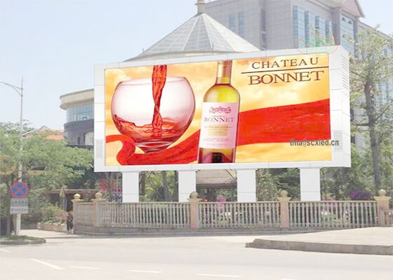 Full Color Outdoor waterproof Comercial Advertising P8 LED Screen Led Display Billboard