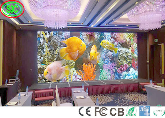 Indoor SMD2121 P5 Full Color Stage LED Die-Casting Aluminum Screen Steel Box Event LED Screen