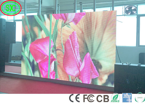 Rental 1200nits P3.91 Indoor Full Color LED Display 450W full color led display screen