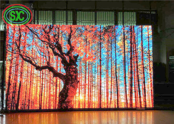 Seamless indoor P4 LED wall stage background high refresh rate of 3840Hz