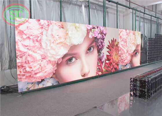 Full-color Indoor Full Color LED Display Rental 3.91mm Pitch 64*64 Dots Pixels for exhibition