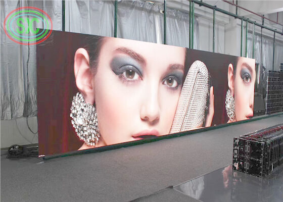 Full-color Indoor Full Color LED Display Rental 3.91mm Pitch 64*64 Dots Pixels for exhibition