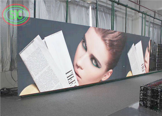 Metal Non-Stuttering Advertising Digital P4 SMD3528 Indoor Full Color LED Display indoor full color led display screen