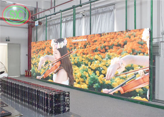 Full color easy installation small pixel pitch full color P3 Indoor LED display wall