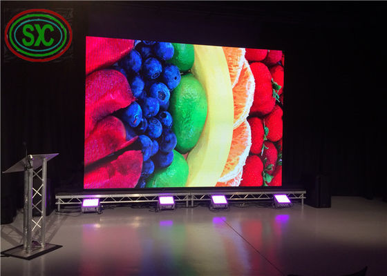 Stage LED Screens with IP43 Ingress Protection and Lightweight 6.5 Kilogram Cabinets Ideal for Easy Installation and Performance