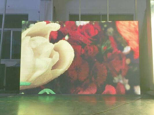 Rental LED Display Indoor P3.91 front service 500X500MM Cabinet  Video Wall Panel Full Color Wide Viewing Angle