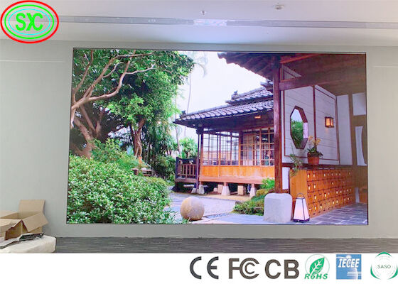 P2.5 Indoor Full Color LED Display Screen Fixed Installation 3D Effect LED Programable High Refresh Rate Led Videotron