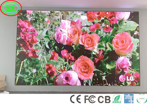 SABER SASO Indoor Full Color LED Display P2.5 Programable 6500cd/m2 led display