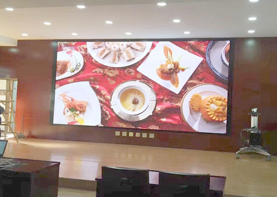 Magnetic Indoor Full Color P3 Led Video Wall Display Screen 1R1G1B For Fixed Installation