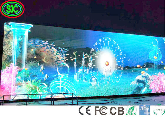 P4 IECEE SABER Indoor Led Video Screens SMD2121 IP31 For Stage full color led display screen