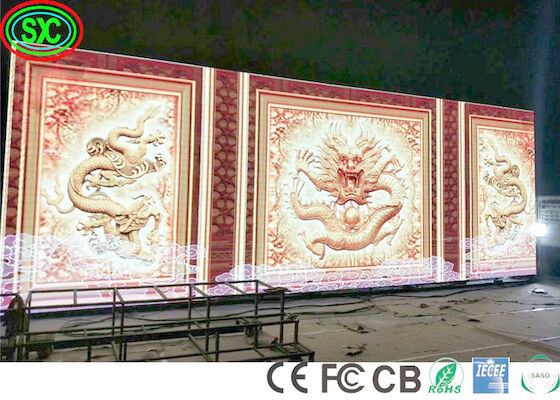 P4 IECEE SABER Indoor Led Video Screens SMD2121 IP31 For Stage full color led display screen