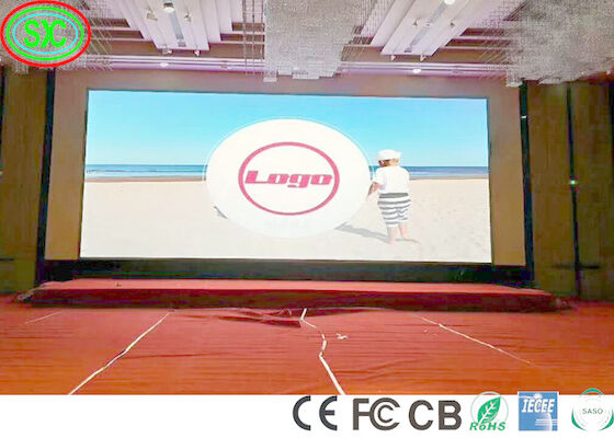 P3 300W/M2 CB Indoor Full Color LED Display SMD2121 1R1G1B full color led display screen