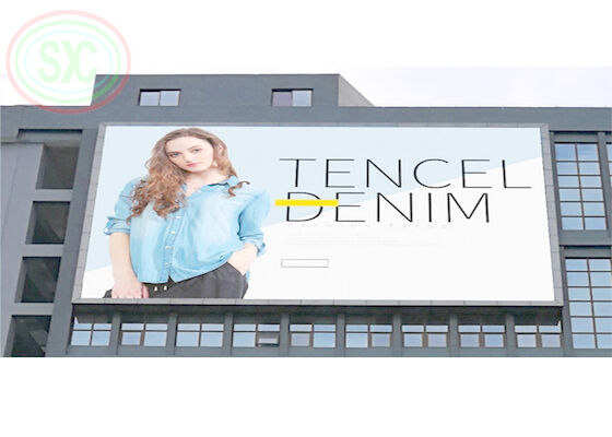 Sample iron steel cabinet outdoor fixed P10 LED display with excellent waterproof IP 65