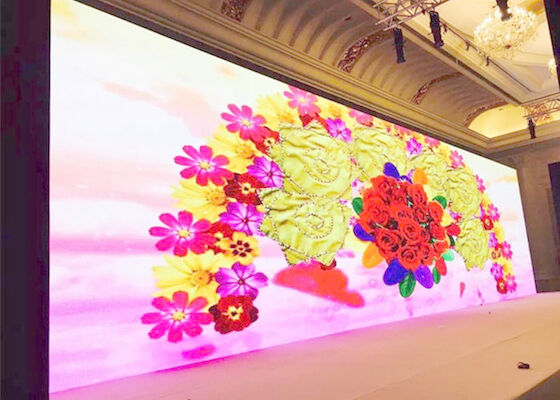 SMD P4 Indoor Full Color Fixed Installation LED Video Wall Screen for Meeting Room