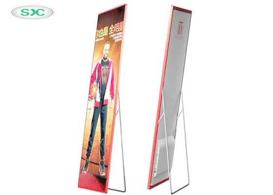 Indoor P3 Portable Led Poster Screen Full Color With Die Catsing Aluminum Cabinet