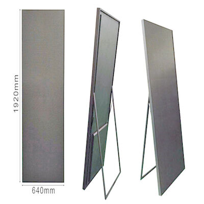 Indoor P3 Portable Led Poster Screen Full Color With Die Catsing Aluminum Cabinet