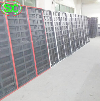 Indoor P3 Portable Led Poster Screen Full Color With Die Catsing Aluminum Cabinet