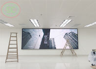 Beautiful full-color indoor P3 LED display mounted on the wall play sexy movides