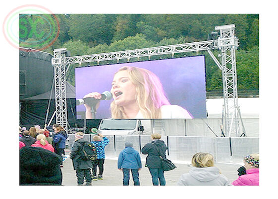P3.91 LED wall LED screen, HD LED display remote control with all accessories
