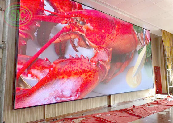 7680Hz indoor LED wall LED display P2.6 P2.9 P3.91 P4.82 LED screen with VX400 video processor