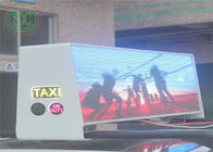 High clarity P5 high brightness taxi led sign/taxi roof led screen/taxi top led display
