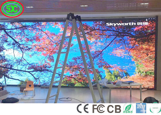 P3.91 Indoor stage full color rental led display high-end die casting aluminum cabinet background screen stage led screen