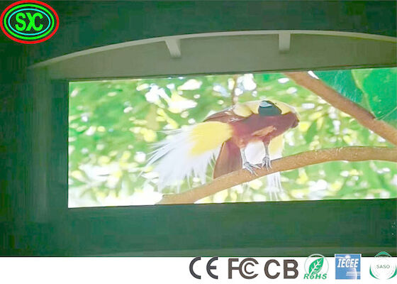 SMD HD P3.91 indoor led display screen audio video function with CE ROHS FCC SASO CB SABER Certificates