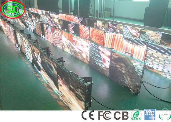 900cd/m2 SASO IECEE Stage Led Screens P3.91 7056 Dots Stage LED Video Wall led stage backdrop screen