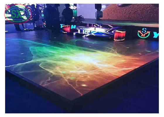 Full color Anti-collision P8.928 LED Tile Screen Led Dance Floor with affordable price