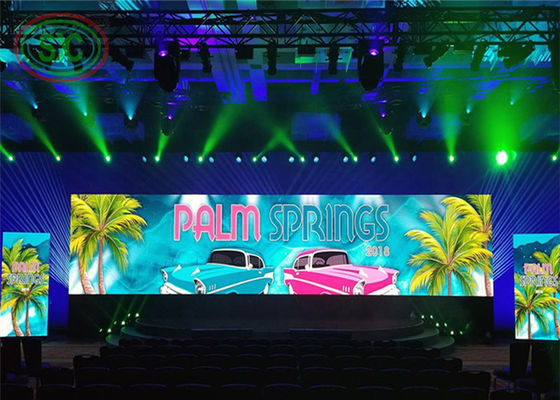 Quickly assemble P3.91/P4.81  Indoor LED Display 500x1000mm Cabinet 3840hz