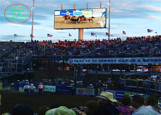 60Hz Frame Rate Cold Rolled Steel Sportstadium LED Scoreboards for Competitions