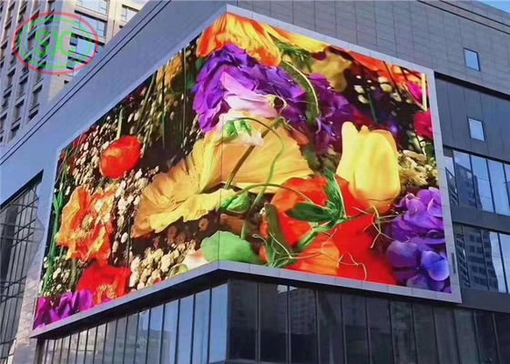 COB Outdoor LED Advertising Screen With Carbon Fiber Case And High Density led commercial advertising display screen