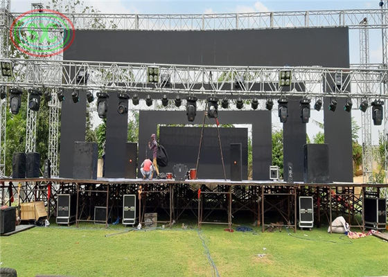 Outdoor Performance Rental hanging LED Display MOQ 10 sets waterproof level IP 65