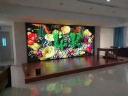 62500/m2 Indoor Full Color LED Display P4 HD Curved Video Wall RGB 3 In 1 SMD2121