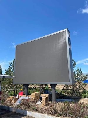 Advertising Rental LED Display Outdoo P6  960X960 cabinet  Billboards With Aluminum Frame，1920hz refresh rate，6500 cd