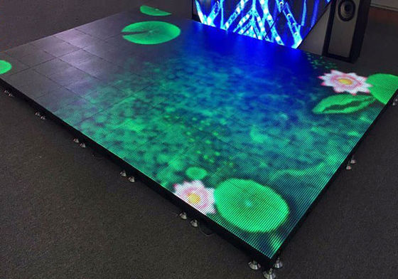 Indoor Outdoor P4.81mm Full Color Bar Wedding LED Dance Floor Panel 250x250mm
