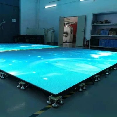 Full color Disco Night Club Mat Light Up Dance Floor P4.81 LED panels for Wedding Party