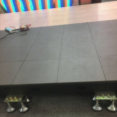 Indoor Full Color Portable LED Dance Floor Panel 4.81mm Pixel 500x500mm Cabinet