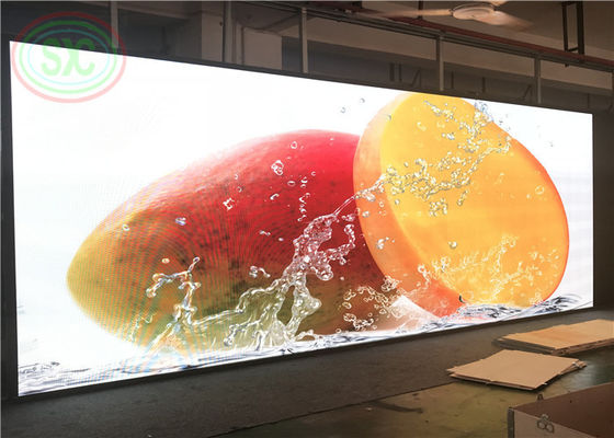P4 Indoor Smd2121 RGB LED Display Die-Cast Aluminum Screen Steel Cabinet 3 Years Warranty