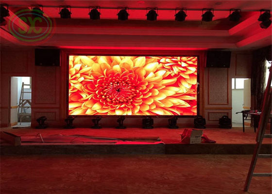 Full color easy installation small pixel pitch full color P3 Indoor LED display wall