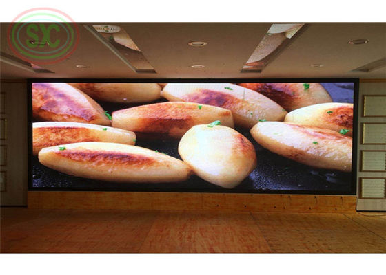 Indoor P4 led display Die casting aluminum 512*512mm cabinet for commerical advertising