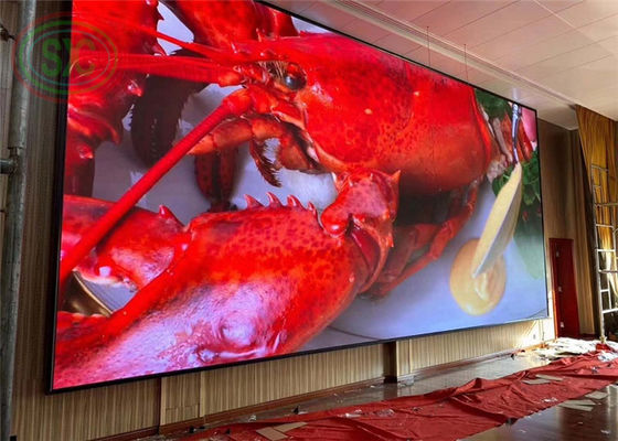 Light weight SMD indoor P5 LED screen 640*640mm for exhibation