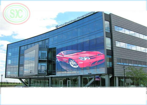 Light weight P15.625-31.25 Curtain LED Display SMD Outdoor transparent led Screen